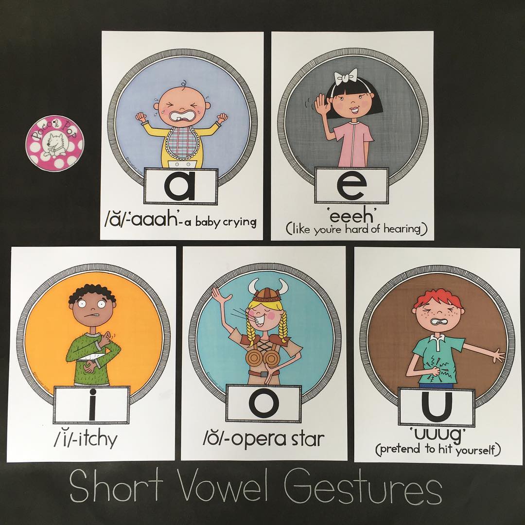 Short Vowel Cards